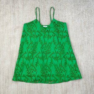 Topshop Green Mini Dress